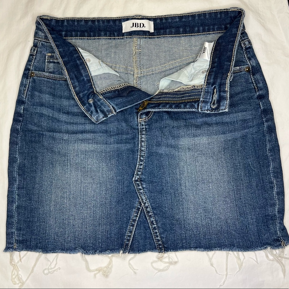 JBD. JUST BLACK DENIM Mini Jean Skirt - Picture 7 of 13